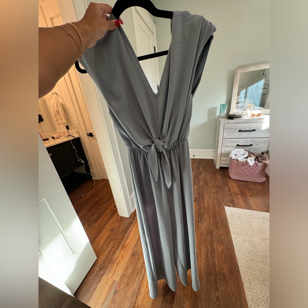 She + Sky grey/blue jumpsuit